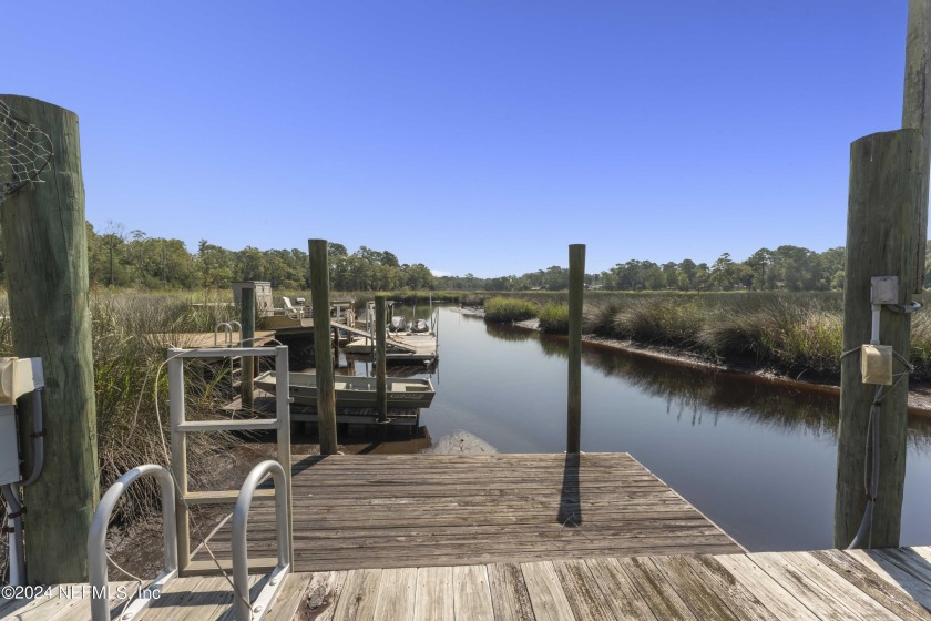 Floating Dock with electric and water, on Caney Branch Creek - Beach Home for sale in Jacksonville, Florida on Beachhouse.com