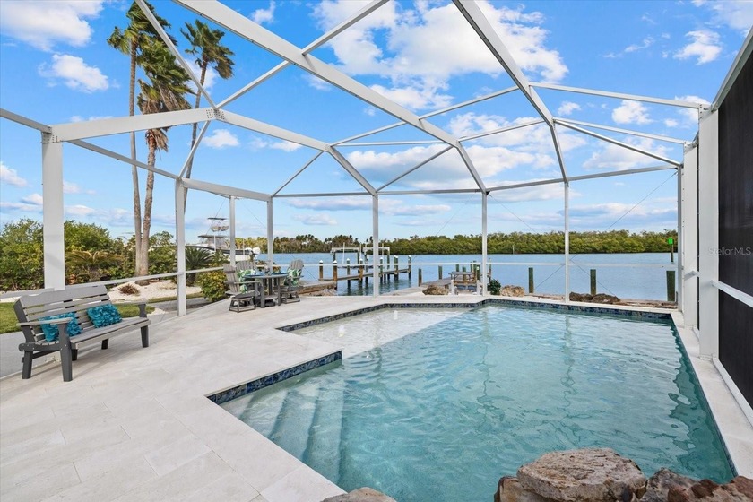 HURRICANE PROTECTION! PRIVATE BOAT RAMP! HEATED POOL! 611 S - Beach Home for sale in Nokomis, Florida on Beachhouse.com