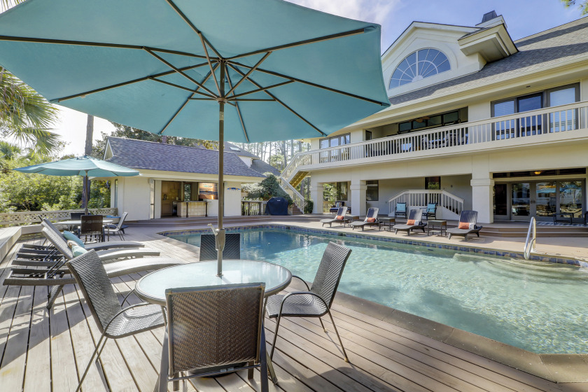 162 Mooring Buoy - Pool, Palm & Perfected, 2nd Row Ocean with - Beach Vacation Rentals in Hilton Head Island, South Carolina on Beachhouse.com
