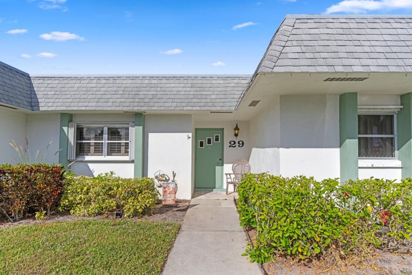 This charming 1-story CBS villa is located within Cresthaven - Beach Condo for sale in West Palm Beach, Florida on Beachhouse.com