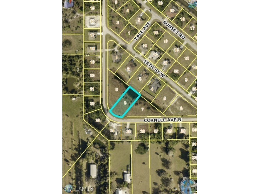 HUGE LAKEFRONT LOT WHICH INCLUDES PART OF THE LAKE *** THE LOT - Beach Lot for sale in Lehigh Acres, Florida on Beachhouse.com