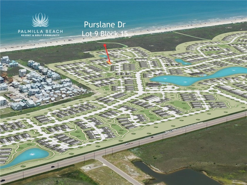 This prime corner lot at Lot 9, Block 15 on Purslane Drive in - Beach Lot for sale in Port Aransas, Texas on Beachhouse.com