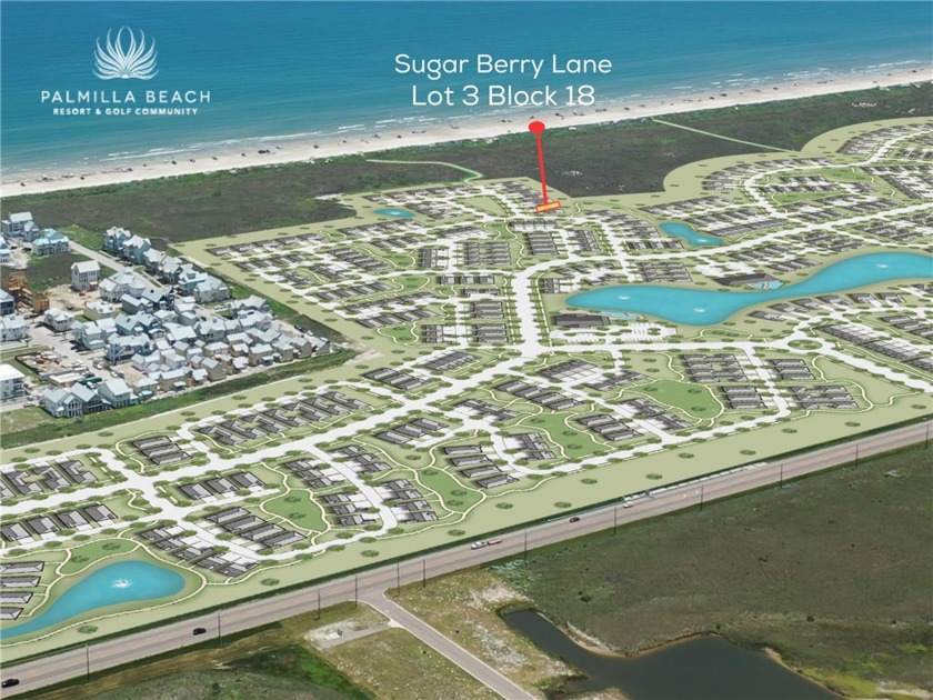 Lot 3, Block 18 on Sugar Berry Lane is a desirable homesite - Beach Lot for sale in Port Aransas, Texas on Beachhouse.com