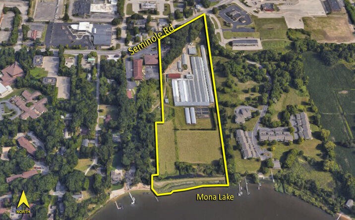 Beautiful 14 +/- acre parcel of waterfront real estate is - Beach Acreage for sale in Norton Shores, Michigan on Beachhouse.com