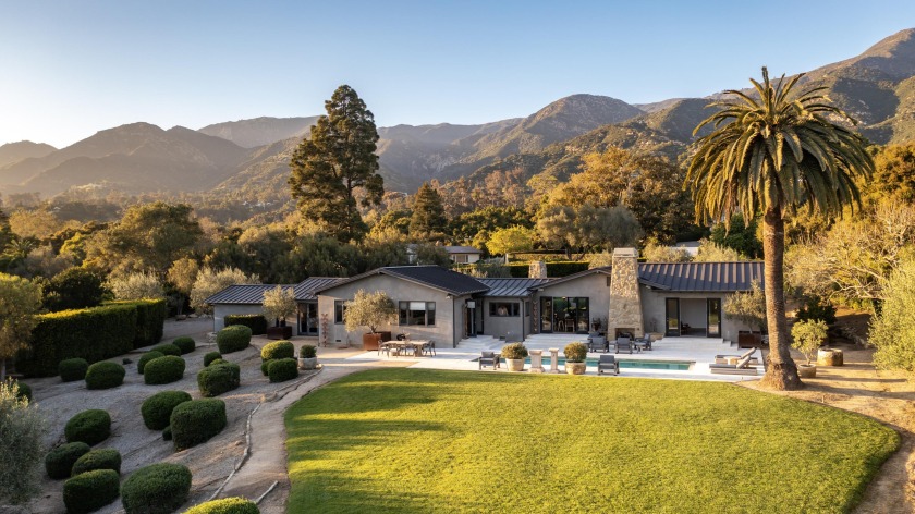 Set in the coveted Riven Rock neighborhood, 1190 Garden Lane - Beach Home for sale in Montecito, California on Beachhouse.com