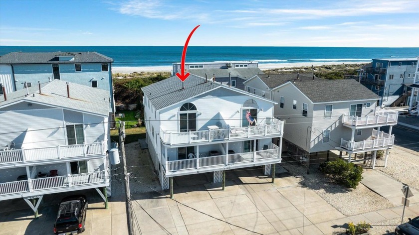 Direct OCEAN VIEWS from the front of the house and BAY VIEWS - Beach Townhome/Townhouse for sale in Sea Isle City, New Jersey on Beachhouse.com