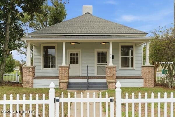Charming Craftsman-style coastal retreat just one block from - Beach Home for sale in Gulfport, Mississippi on Beachhouse.com