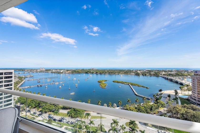 Experience Epic unobstructed Intracoastal & Ocean views from - Beach Condo for sale in West Palm Beach, Florida on Beachhouse.com