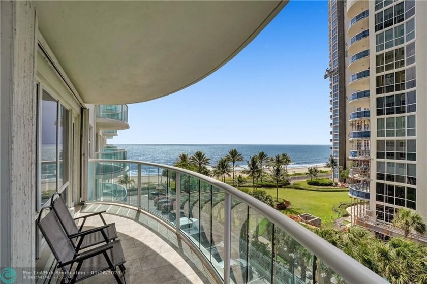 GORGEOUS SOUTH/EAST OCEAN VIEWS FROM THIS 4TH FLR, 1265 SQ FT 1 - Beach Condo for sale in Fort Lauderdale, Florida on Beachhouse.com