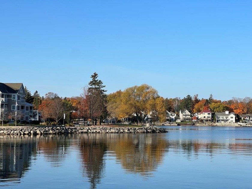 Panoramic views of the Sturgeon Bay from Steel Bridge up the - Beach Condo for sale in Sturgeon Bay, Wisconsin on Beachhouse.com