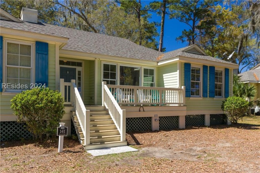 Second row beach cottage...steps away from putting your toes in - Beach Home for sale in Daufuskie Island, South Carolina on Beachhouse.com