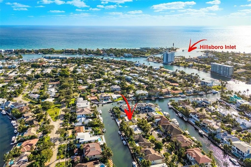 If you're looking for a private street with no through traffic - Beach Home for sale in Lighthouse Point, Florida on Beachhouse.com