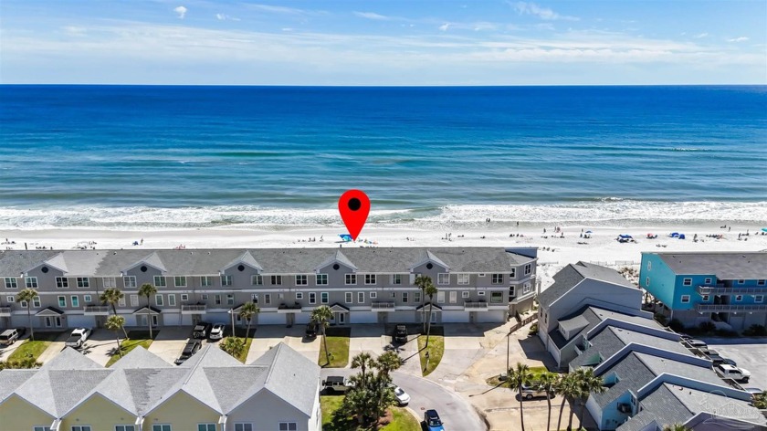 This stunning four bedroom/3 bath townhome is located directly - Beach Home for sale in Pensacola Beach, Florida on Beachhouse.com