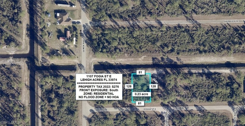 Canal-Front Lot in Lehigh Acres - Priced to Sell! Don't miss - Beach Lot for sale in Lehigh Acres, Florida on Beachhouse.com