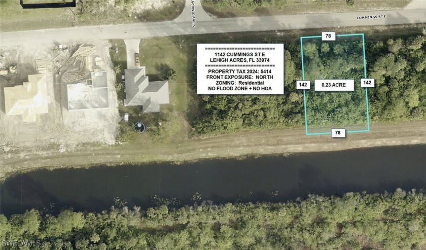 Highly desirable Fresh water canal lot in a very popular area of - Beach Lot for sale in Lehigh Acres, Florida on Beachhouse.com