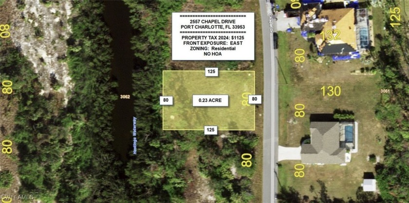 Beautiful Gulf Access Canal lot in the very fast growing city of - Beach Lot for sale in Port Charlotte, Florida on Beachhouse.com