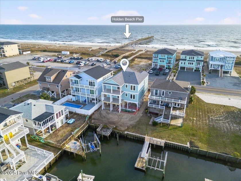 HERE IT IS! Experience breathtaking ocean views AND long-range - Beach Home for sale in Holden Beach, North Carolina on Beachhouse.com