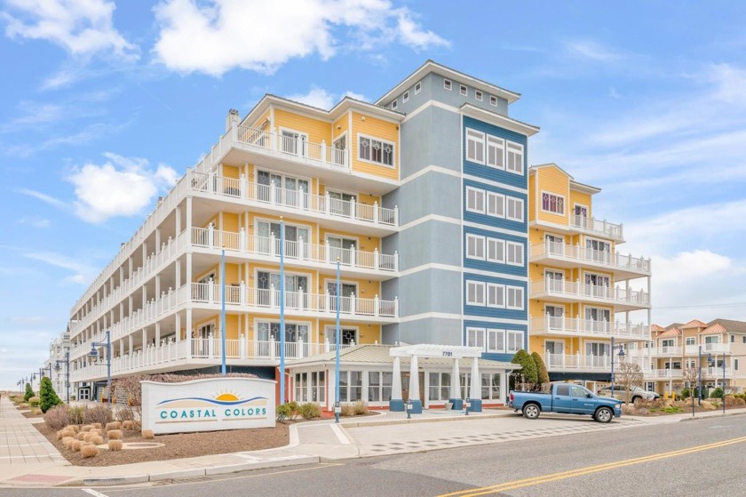 Discover coastal luxury at the highly desirable Coastal Colors - Beach Condo for sale in Wildwood Crest, New Jersey on Beachhouse.com