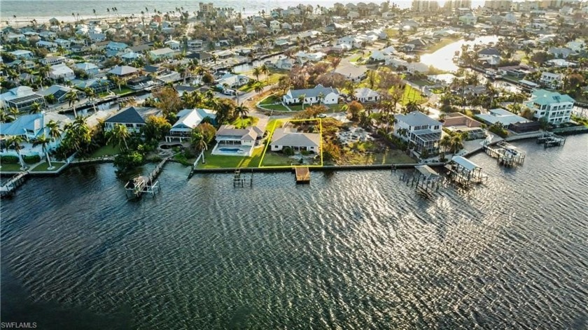 This OVERSIZED Waterfront LOT offers DIRECT GULF ACCESS on the - Beach Home for sale in Fort Myers Beach, Florida on Beachhouse.com