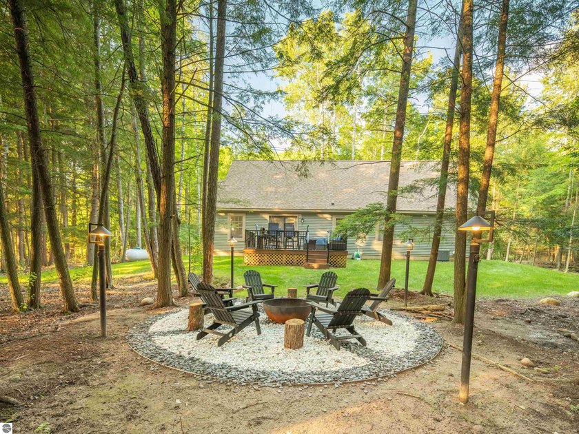 Set along a quieter stretch of Hoosier Valley Road, this - Beach Home for sale in Traverse City, Michigan on Beachhouse.com