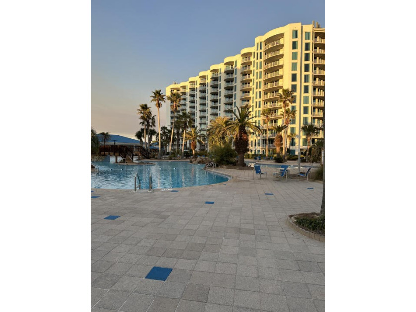 Enjoy gorgeous views of the 11,000 SF 0 entry lagoon style pool - Beach Condo for sale in Destin, Florida on Beachhouse.com