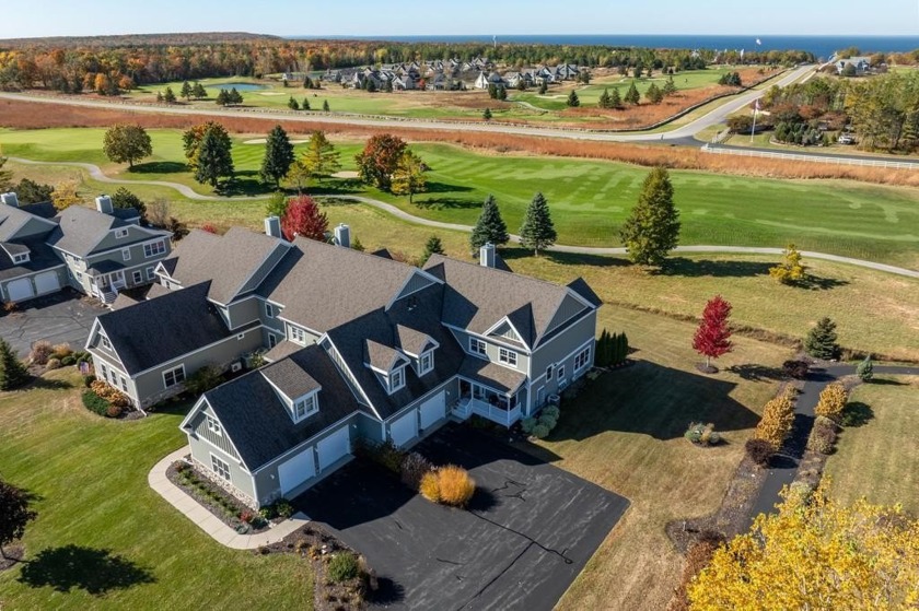 Situated on the 16th fairway of Horseshoe Bay golf course with - Beach Condo for sale in Egg Harbor, Wisconsin on Beachhouse.com