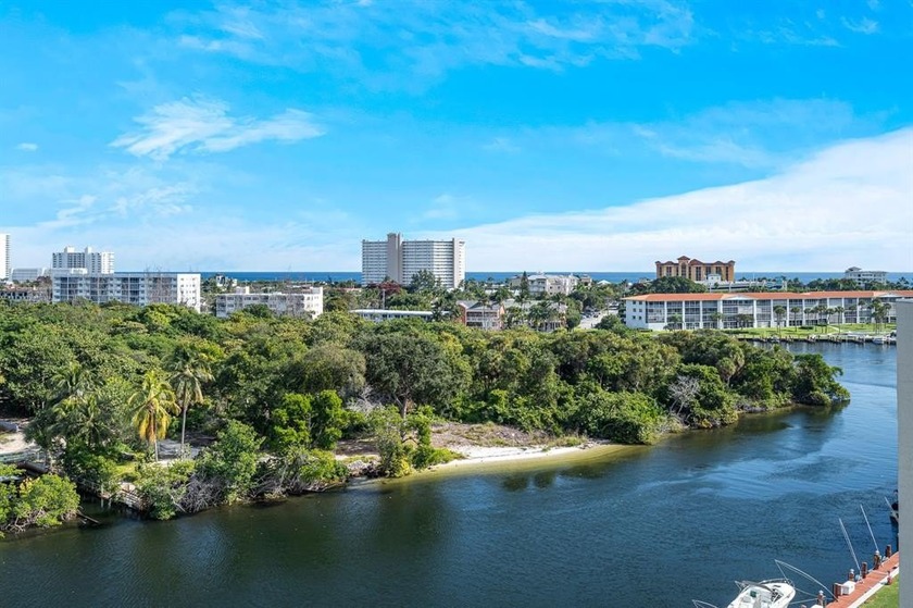 Enjoy breathtaking Hillsboro River views with a glimpse of the - Beach Condo for sale in Deerfield Beach, Florida on Beachhouse.com