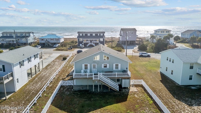 Beautiful 2nd-Row Oceanside Cottage with Dreamy Water Views in - Beach Home for sale in Emerald Isle, North Carolina on Beachhouse.com