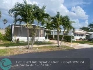 24x40 MANUFACTURED HOME, OWN YOUR LAND! LOCATED IN AN ADULT - Beach Home for sale in Deerfield Beach, Florida on Beachhouse.com