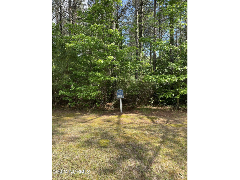 Wooded building lot near end of a street within gated - Beach Lot for sale in Edenton, North Carolina on Beachhouse.com