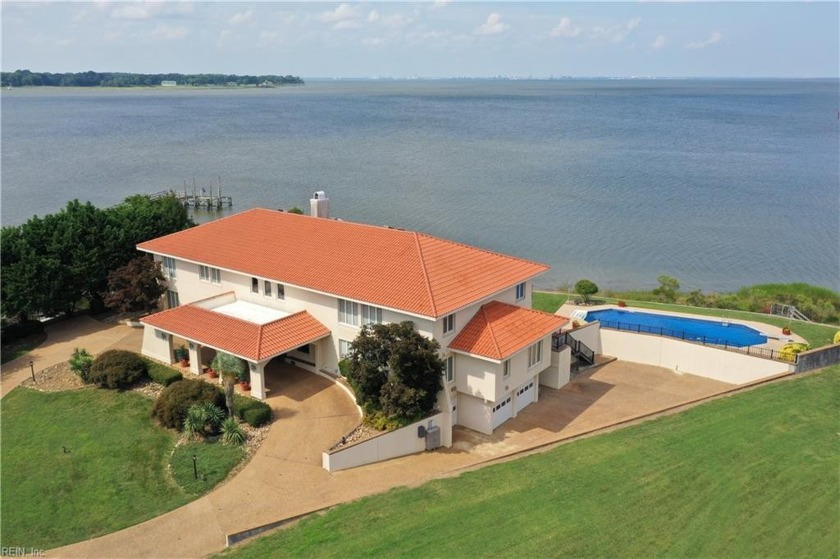 Spanish contemporary luxury awaits you at this waterfront estate - Beach Home for sale in Suffolk, Virginia on Beachhouse.com