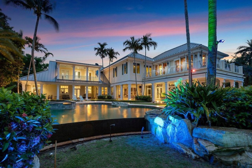 Key West style estate situated on the Loxahatchee River in - Beach Home for sale in Jupiter, Florida on Beachhouse.com
