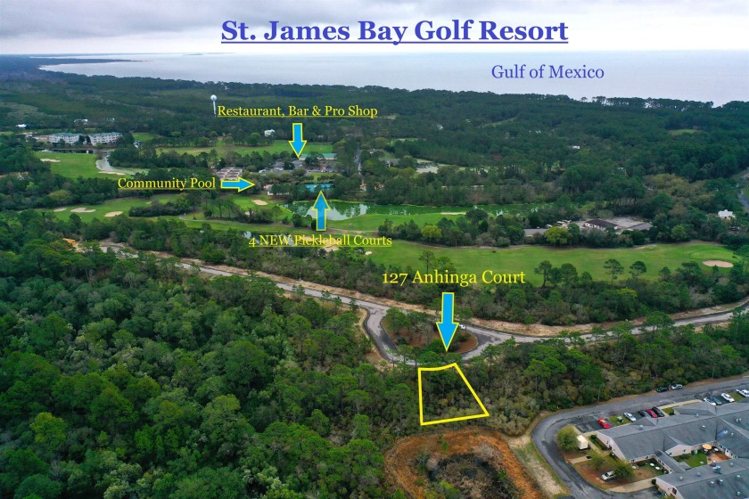 This private lot in the back of St. James Bay Golf Resort is - Beach Lot for sale in Carabelle, Florida on Beachhouse.com