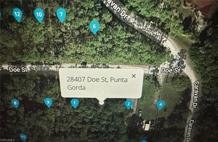 This land is located in the Sub division of Tropical Gulf Acres - Beach Lot for sale in Punta Gorda, Florida on Beachhouse.com