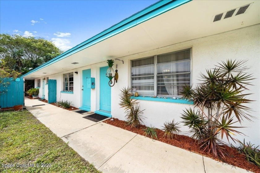 Just a 7-minute walk to the beach sits this charming 2/2 duplex - Beach Townhome/Townhouse for sale in Cape Canaveral, Florida on Beachhouse.com