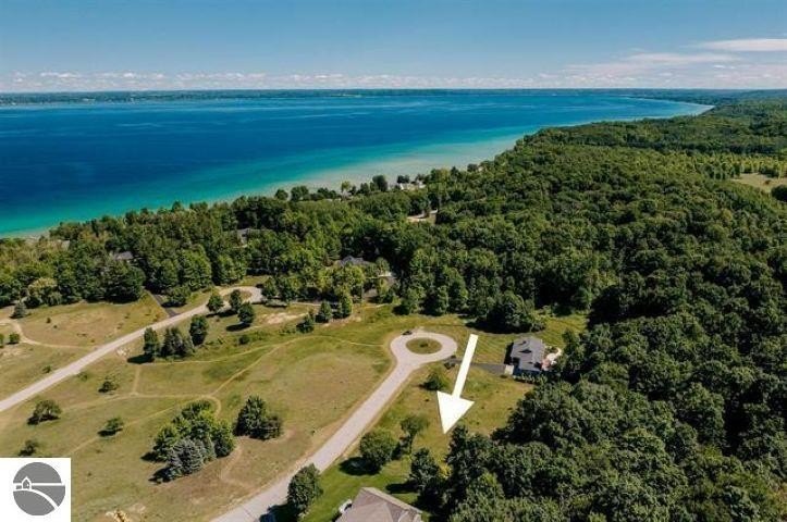 Truly amazing water views of West Grand Traverse Bay and the - Beach Lot for sale in Traverse City, Michigan on Beachhouse.com
