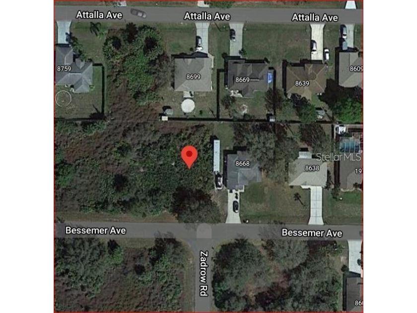 Two side-by-side available lots on a quiet street in North Port - Beach Lot for sale in North Port, Florida on Beachhouse.com