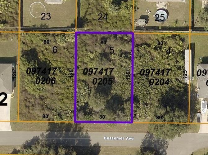 Two side-by-side available lots on a quiet street in North Port - Beach Lot for sale in North Port, Florida on Beachhouse.com