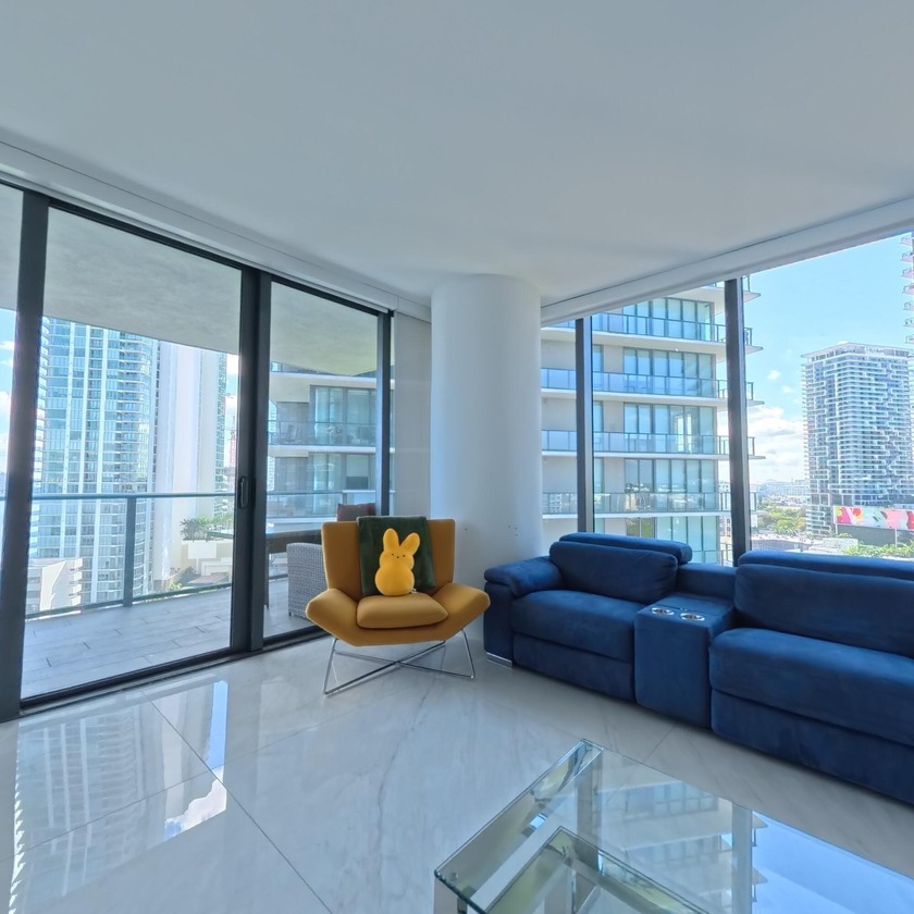 Corner residence featuring 3 bedrooms, 3.5 baths with sweeping - Beach Condo for sale in Miami, Florida on Beachhouse.com