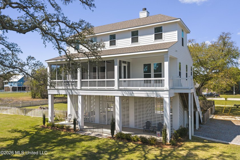 Just moments from the beach, this beautifully crafted 4-year old - Beach Home for sale in Pass Christian, Mississippi on Beachhouse.com