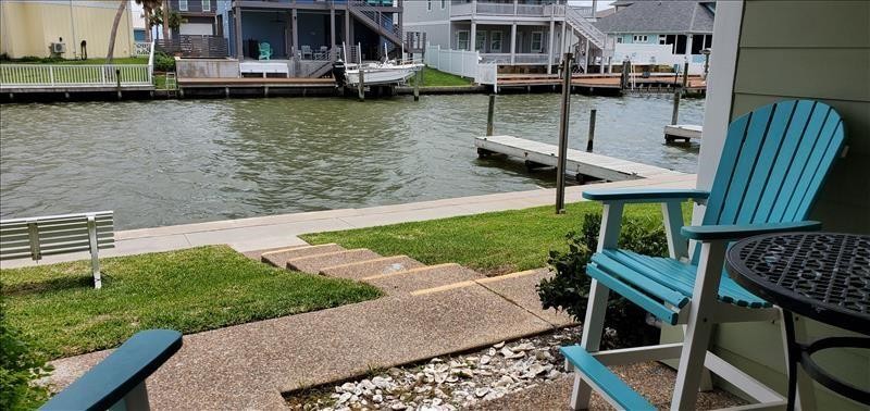 Rare opportunity to own a CANAL FRONT 1st floor condo with all - Beach Home for sale in Rockport, Texas on Beachhouse.com