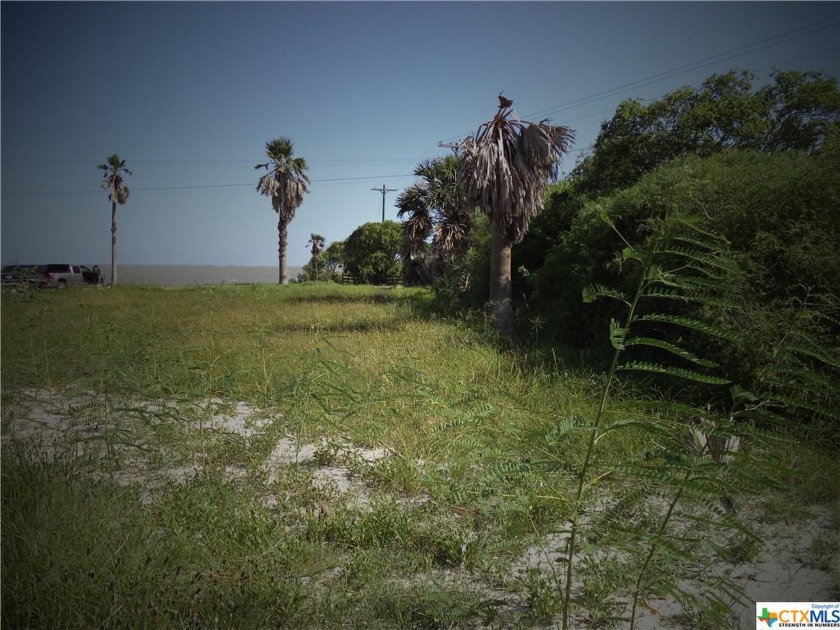 Corner lot w/bayview, paved access w/culvert & driveway from - Beach Lot for sale in Seadrift, Texas on Beachhouse.com