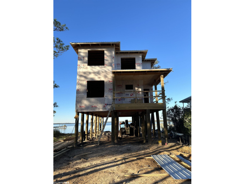 New Construction Bay Front House! Permit being pulled right now - Beach Home for sale in Orange Beach, Alabama on Beachhouse.com