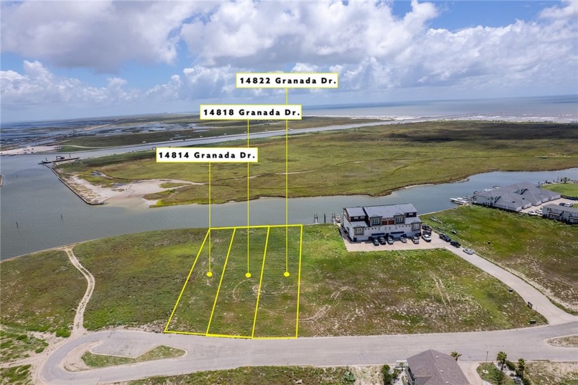 Here it is! 3 PRIME waterfront lots next to the fingertip on - Beach Lot for sale in Corpus Christi, Texas on Beachhouse.com