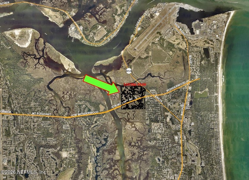 Attention Developers! Large parcel of approximately 167 acres - Beach Acreage for sale in Jacksonville, Florida on Beachhouse.com