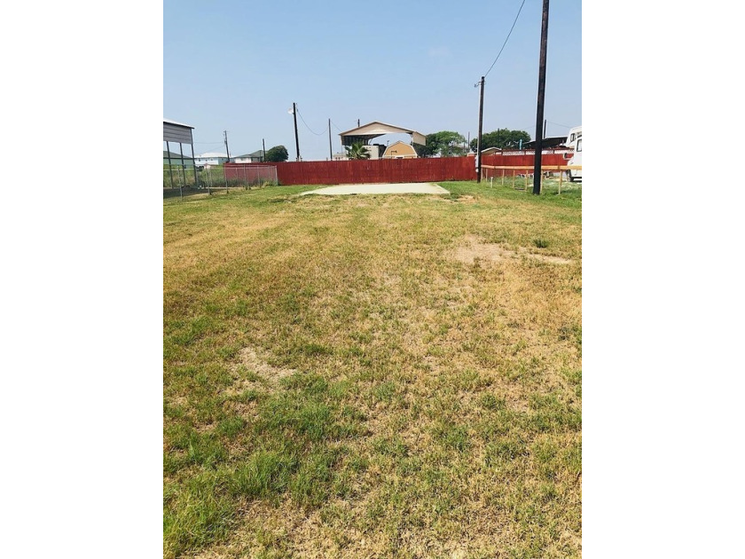 RV ready! Lot is on a paved road. Concrete pad, water, sewer - Beach Lot for sale in Bay City, Texas on Beachhouse.com