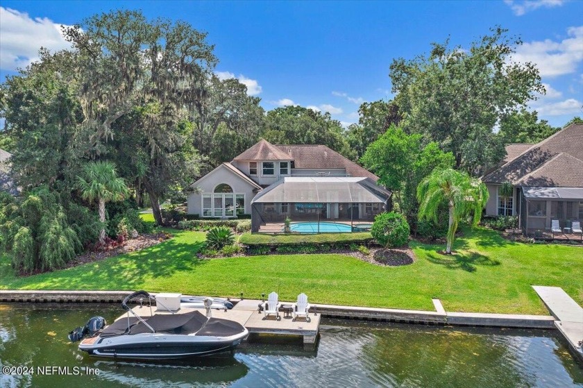 Fabulous sunset views are enjoyed from this navigable waterfront - Beach Home for sale in Jacksonville, Florida on Beachhouse.com