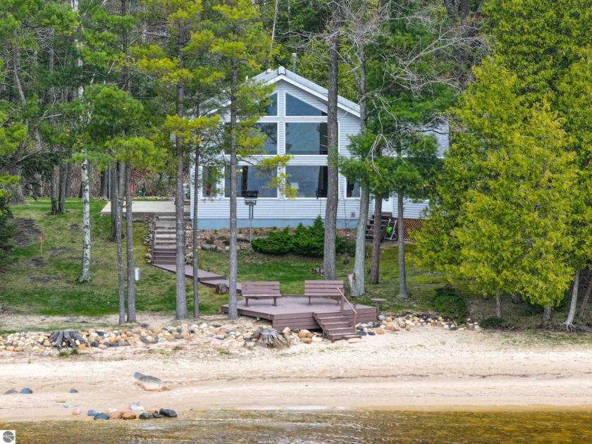 Waterfront Paradise Just North of Elk Rapids with 205 feet of - Beach Home for sale in Kewadin, Michigan on Beachhouse.com