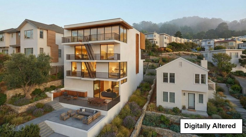 Perched on a hillside in San Francisco's Sunnyside neighborhood - Beach Home for sale in San Francisco, California on Beachhouse.com