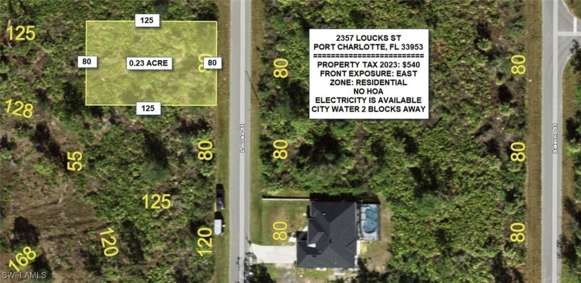 prime vacant lot located in the peaceful and fast-growing - Beach Lot for sale in Port Charlotte, Florida on Beachhouse.com